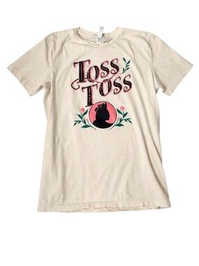 Wicked Graphic Tee with Pink & Green Floral Print